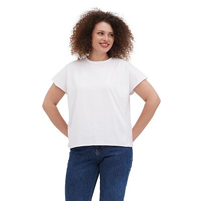 CLO 101/001 (CLO 101/001 Футболка жін. OVERSIZE білий)
