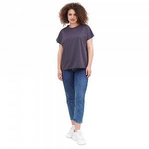 CLO 101/003 (CLO 101/003 Футболка жін. OVERSIZE графіт)