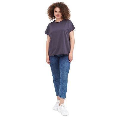 CLO 101/003 (CLO 101/003 Футболка жін. OVERSIZE графіт)