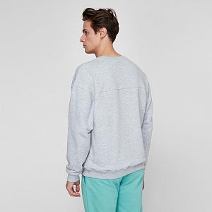 CMS 001/011 (CMS 001/011 Свитшот муж. S/серый меланж)