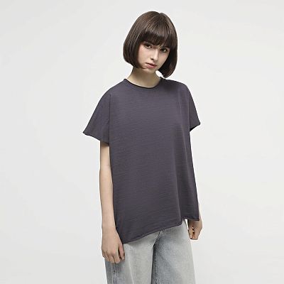 CLO 101/003 (CLO 101/003 Футболка жін. OVERSIZE графіт)