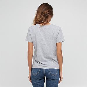 CLV 001/003 (CLV 001/003 Футболка жен. кор. рук. S/серый меланж)