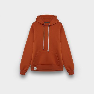 CHS 001/024 (CHS 001/024 Худі S/M цегляний)