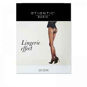 BLT 005 Lingerie Effect 20 den (BLT 005 Lingerie Effect кружевные трусики 20 den NERO/2)