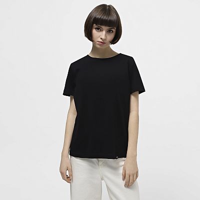 CLV 001/004 (CLV 001/004 Футболка жен. кор. рук. S/черный)