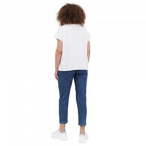 CLO 101/001 (CLO 101/001 Футболка жін. OVERSIZE білий)