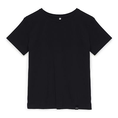 CLV 001/004 (CLV 001/004 Футболка жен. кор. рук. S/черный)
