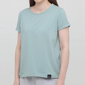 CLV 002/006 (CLV 002/006 Футболка жен. кор. рук. S/изумруд)