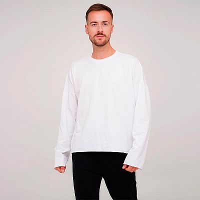 CMO 001/001 (CMO 001/001 Лонгслив OVERSIZE белый)