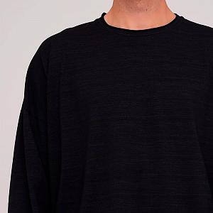 CMO 001/004 (CMO 001/004 Лонгслив OVERSIZE черный)