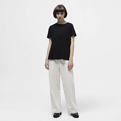 CLV 001/004 (CLV 001/004 Футболка жен. кор. рук. S/черный)