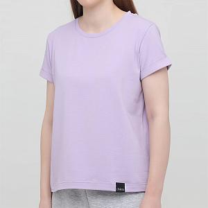 CLV 002/007 (CLV 002/007 Футболка жен. кор. рук. S/сирень)