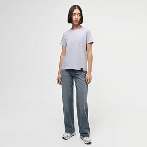 CLV 001/003 (CLV 001/003 Футболка жен. кор. рук. S/серый меланж)