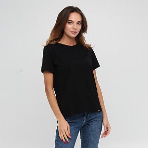 CLV 001/004 (CLV 001/004 Футболка жен. кор. рук. S/черный)
