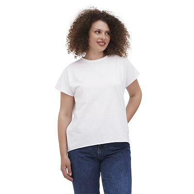 CLO 101/001 (CLO 101/001 Футболка жін. OVERSIZE білий)