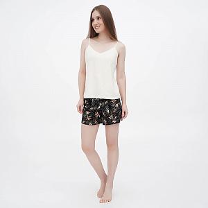 CPL 004/03 (CPL 004/03 Комплект дом. жін. (тонк. брет.+шорти) XL/чорний)
