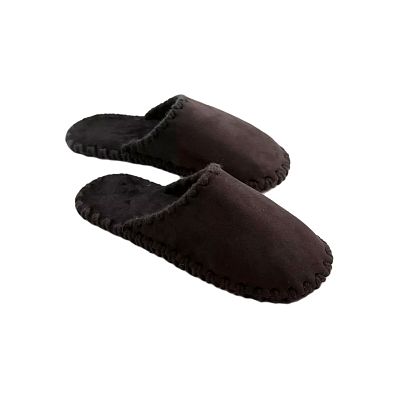 Однотонные закрытые (Однотонные закрытые Тапки дом. муж. 40/41/чёрн.)