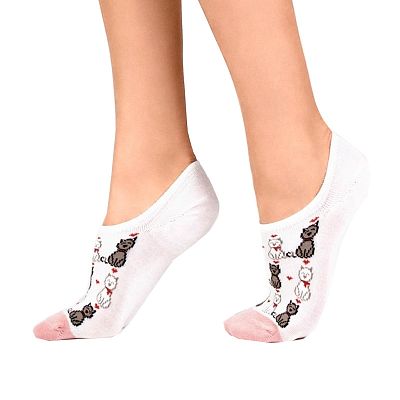 SOCKS EXTRA LOW 10 (SOCKS EXTRA LOW 10 (2 пары) ROSE TAN 36-40)