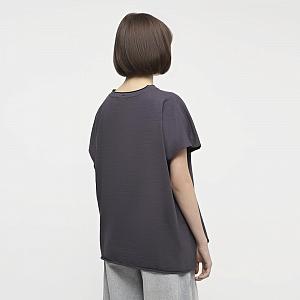 CLO 101/003 (CLO 101/003 Футболка жін. OVERSIZE графіт)