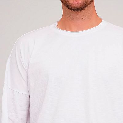 CMO 001/001 (CMO 001/001 Лонгслив OVERSIZE белый)