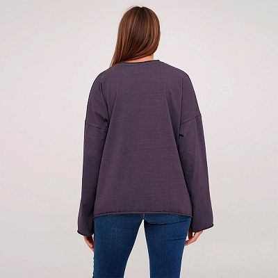 CLO 001/003 (CLO 001/003 Лонгслив OVERSIZE графит)