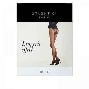 BLT 006 Lingerie Effect 40 den (BLT 006 Lingerie Effect кружевные трусики 40 den NERO/2)