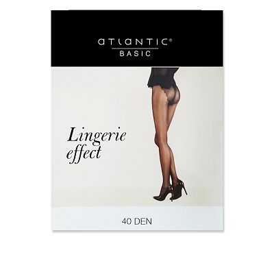 BLT 006 Lingerie Effect 40 den (BLT 006 Lingerie Effect кружевные трусики 40 den NERO/2)