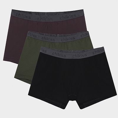 3CMH 002/02 (3CMH 002/02 Шорти чол. L/чор/слив/олив)