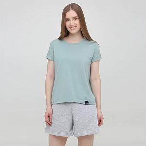 CLV 002/006 (CLV 002/006 Футболка жен. кор. рук. S/изумруд)