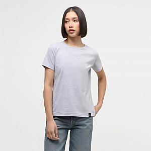 CLV 001/003 (CLV 001/003 Футболка жен. кор. рук. S/серый меланж)