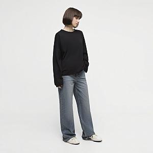 CLO 001/004 (CLO 001/004 Лонгслив OVERSIZE черный)