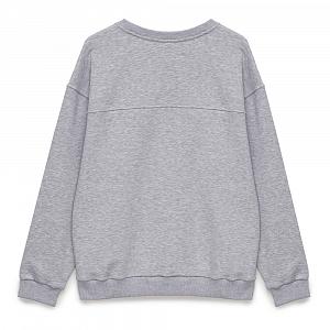 CMS 001/011 (CMS 001/011 Свитшот муж. S/серый меланж)