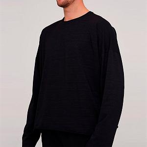 CMO 001/004 (CMO 001/004 Лонгслив OVERSIZE черный)