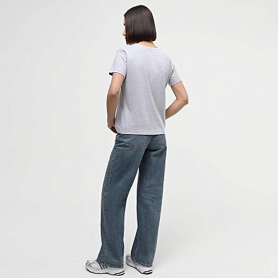 CLV 001/003 (CLV 001/003 Футболка жен. кор. рук. S/серый меланж)