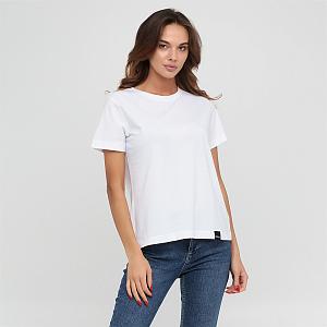 CLV 001/001 (CLV 001/001 Футболка жен. кор. рук. S/белый)