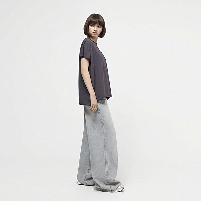 CLO 101/003 (CLO 101/003 Футболка жін. OVERSIZE графіт)